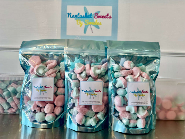 Nantasket Sweets Bubblegum Soft & Hard swedish Candy Mix  Bublegum 