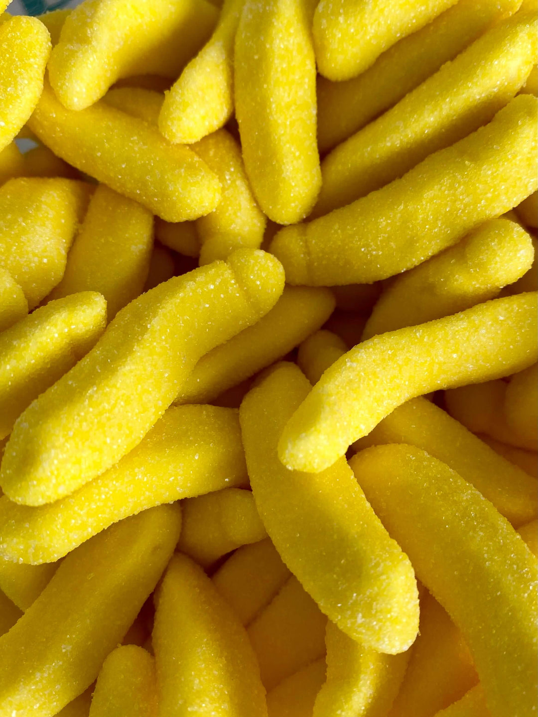 sour banana gummy candy swedish