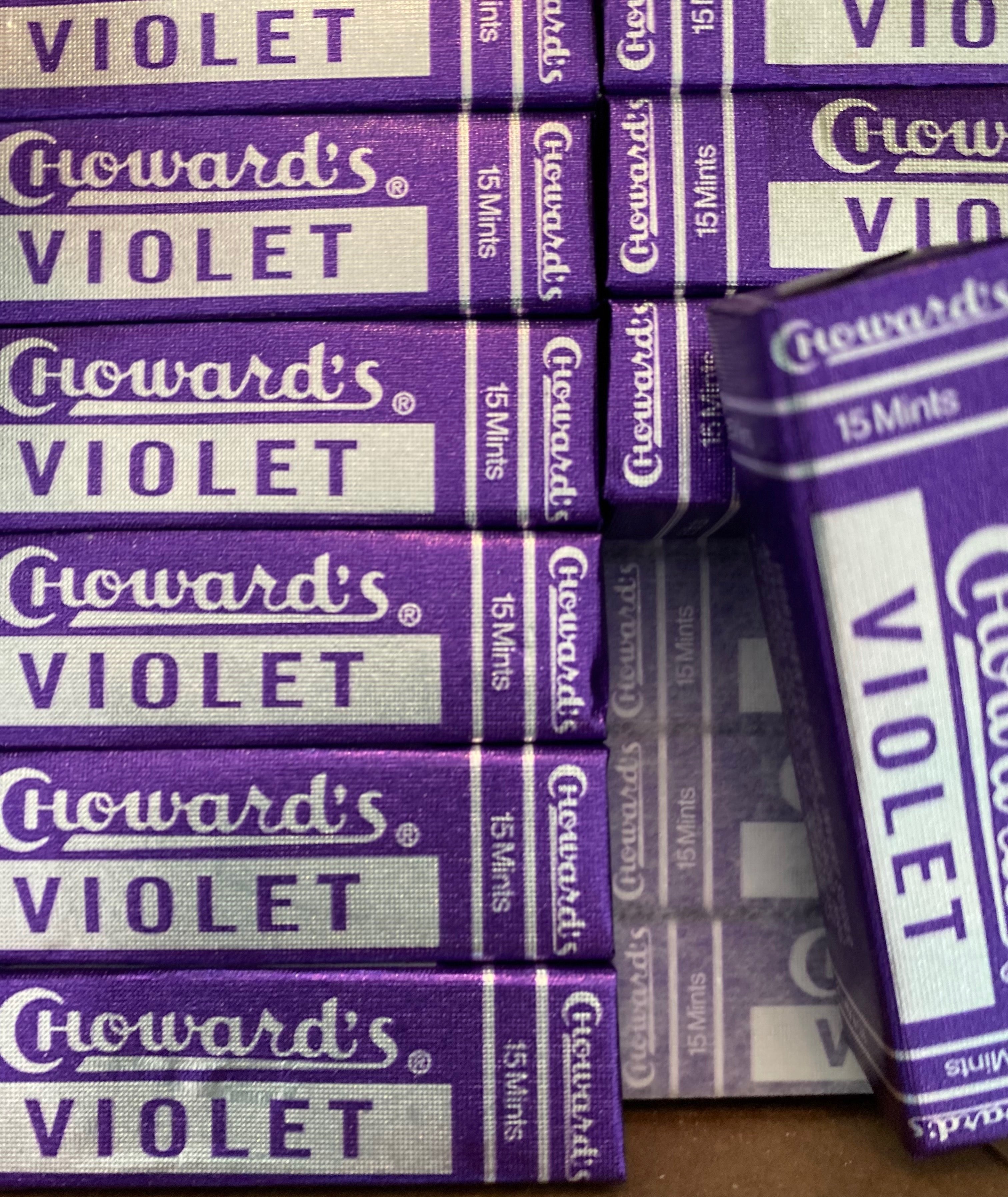 violet hard candy chowards nantasket sweets