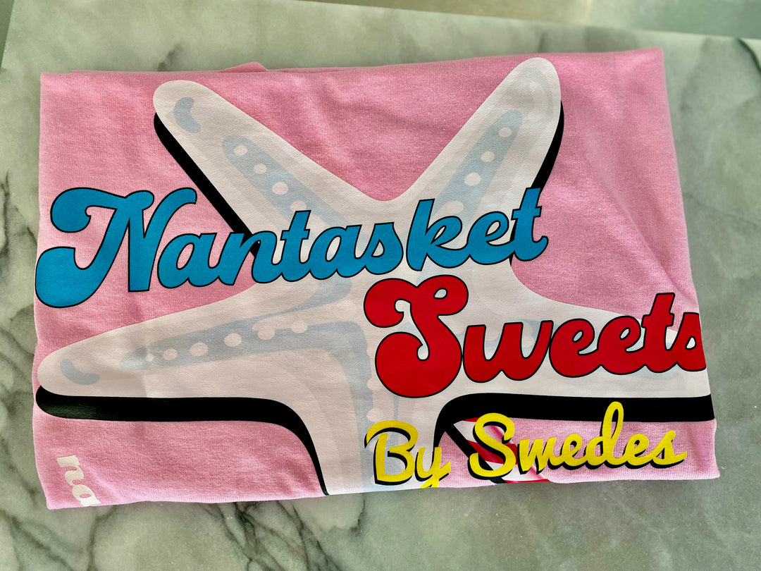 T-Shirt Nantasket Sweets By Swedes Pink or Blue