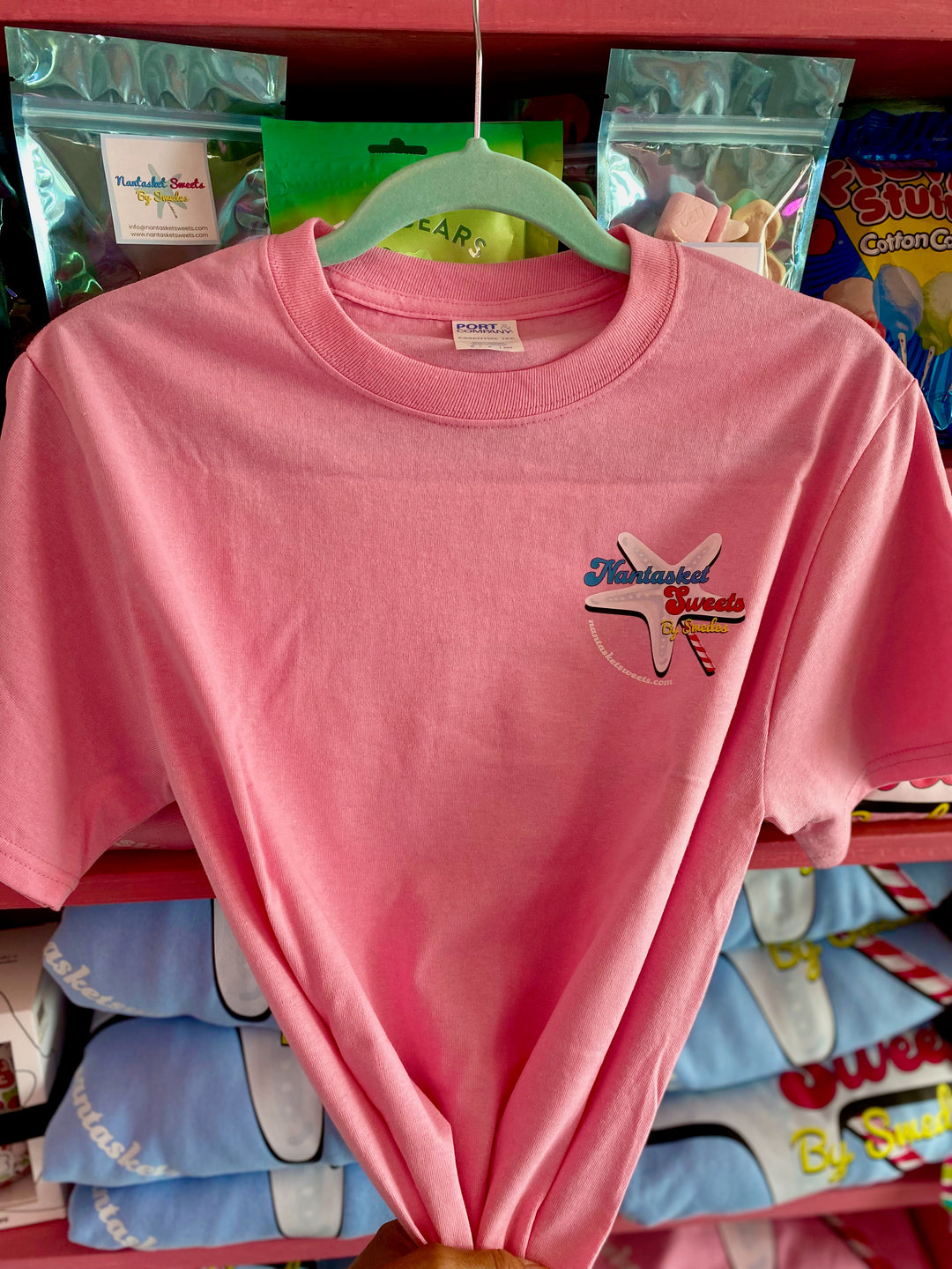 T-Shirt Nantasket Sweets By Swedes Pink or Blue