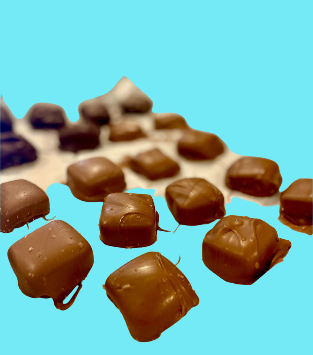 milk chocolate sea salt caramels 