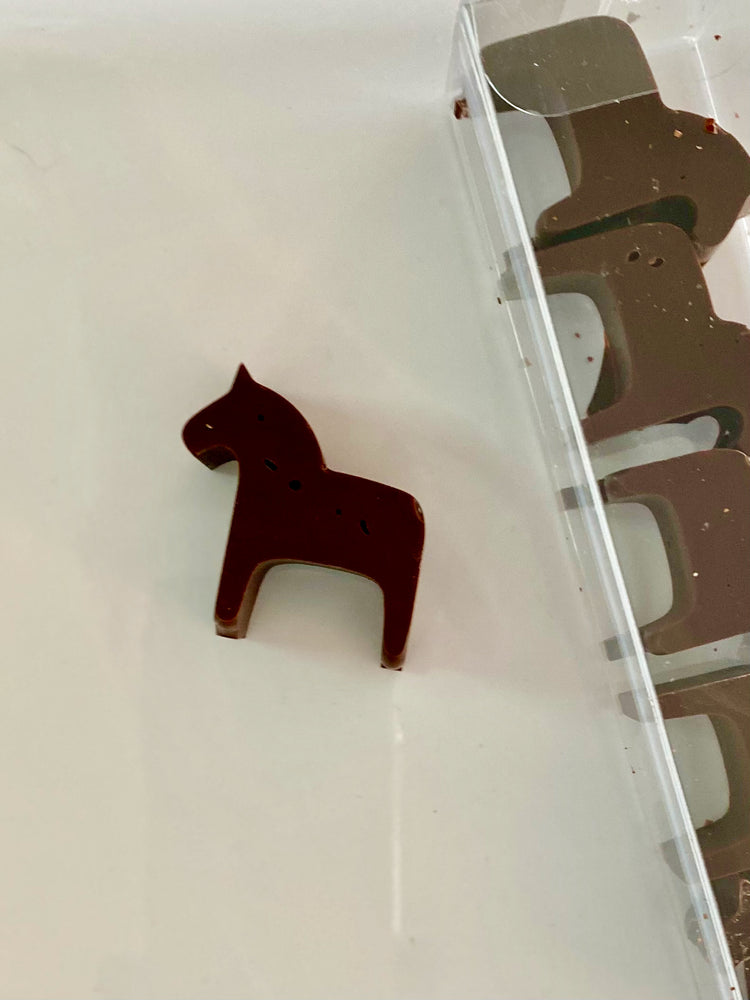 swedish dala horse chocolate gift box