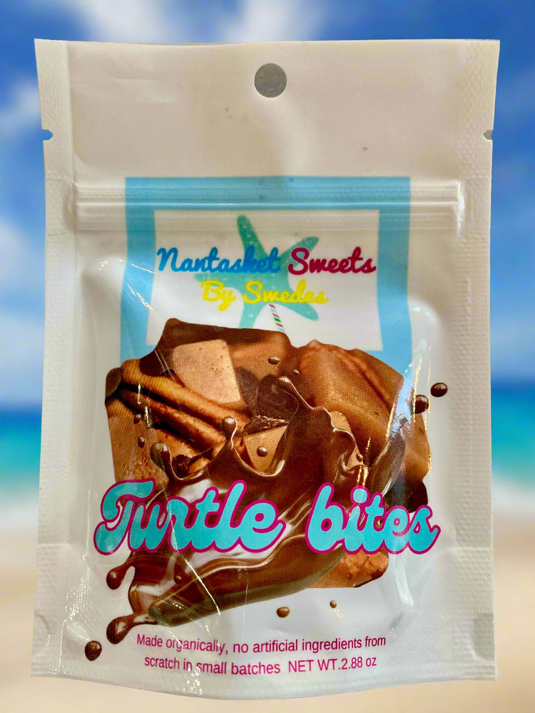 turtle bites chocolate nantasket sweets