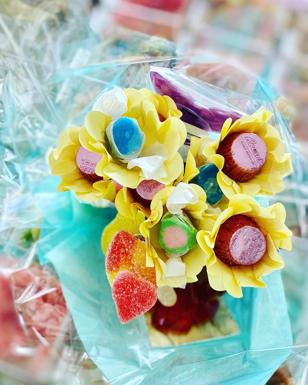 candy flower bouquet 